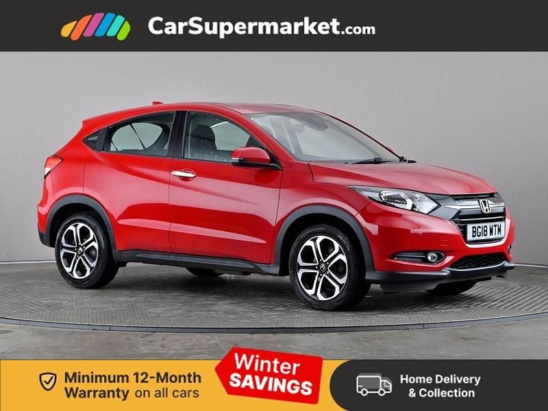Red Used 2018 Honda HR-V SE SUV | £10,476 (Fair price) - Image 1/3