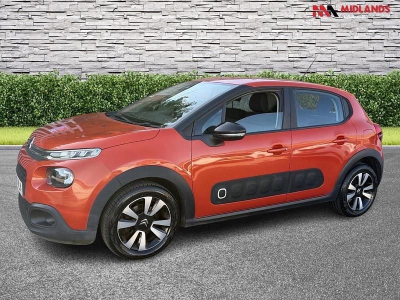 Used Citroën C3 Feel 110 HP (80 kW) 2017 Orange Hatchback