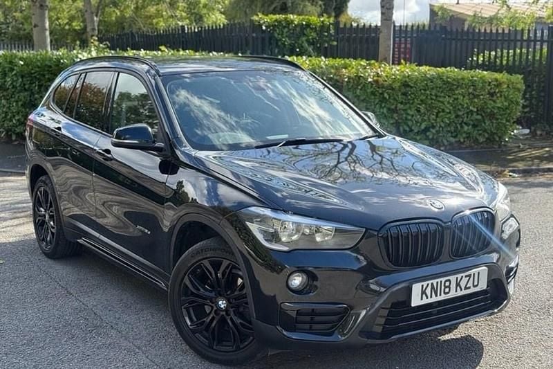 Black Used 2018 BMW X1 Sport Line SUV | £12,995 (Fair price) - Image 1/1