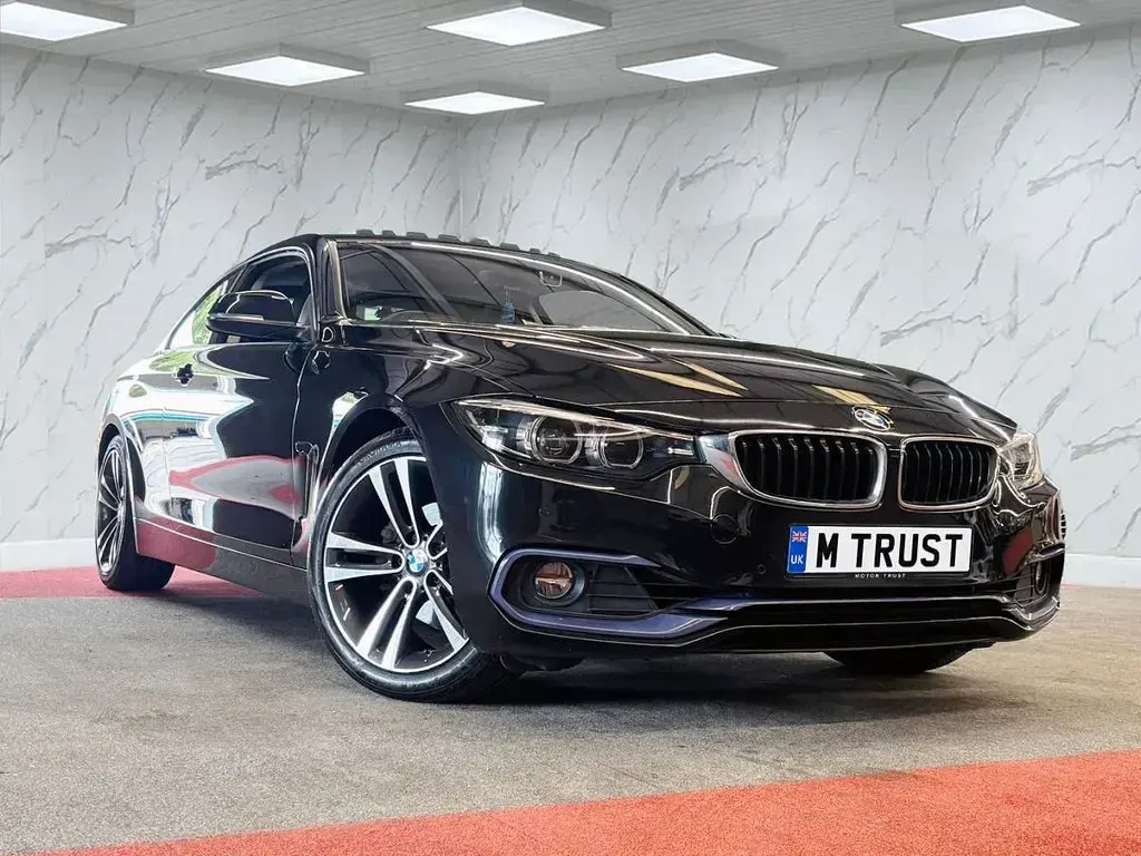 Used BMW 420 Coupé Sport Line 184 HP (135 kW) 2019 Black Coupe