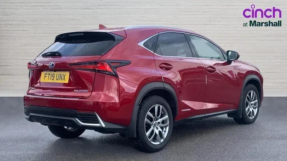 Used Lexus NX300h 197 HP (144 kW) 2019 Red SUV