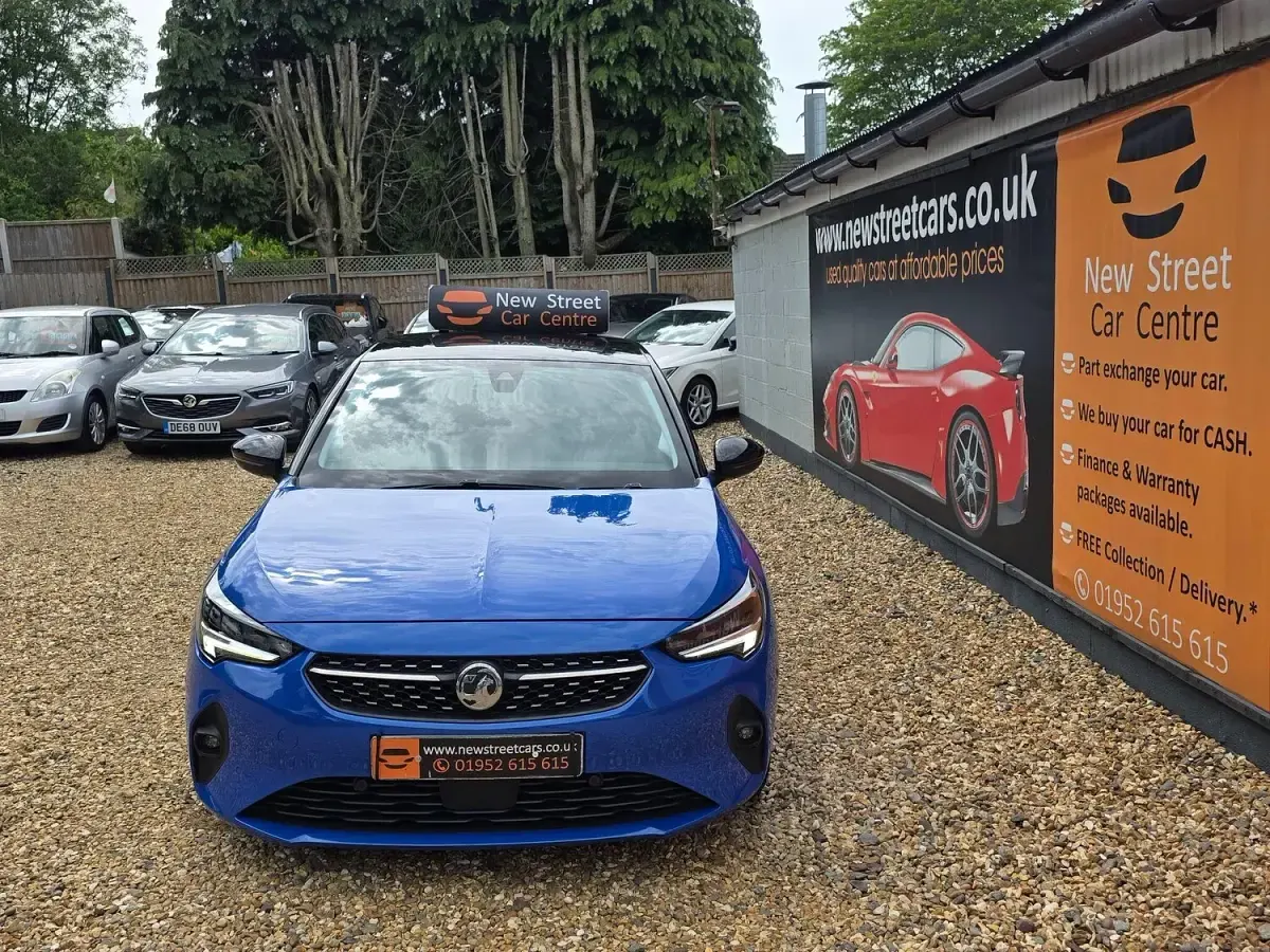 Used Vauxhall Corsa Elite 100 HP (73 kW) 2020 Blue Hatchback
