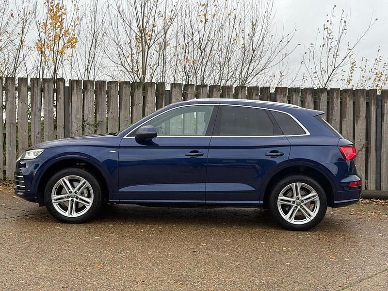 Used Audi Q5 S-Line 252 HP (185 kW) 2017 Blue SUV