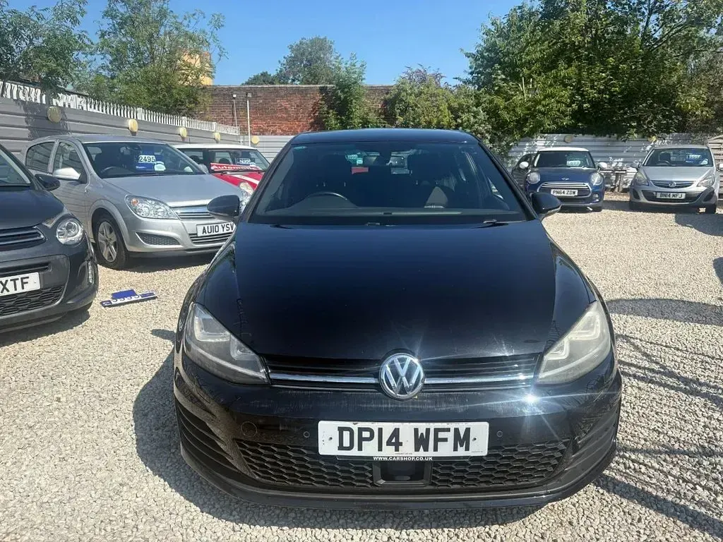 Used VW Golf VII GTD 2014 Black Hatchback
