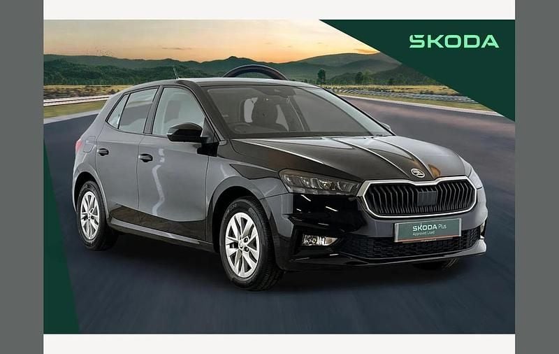 Used Skoda Fabia Comfort 110 HP (80 kW) 2022 Black Hatchback