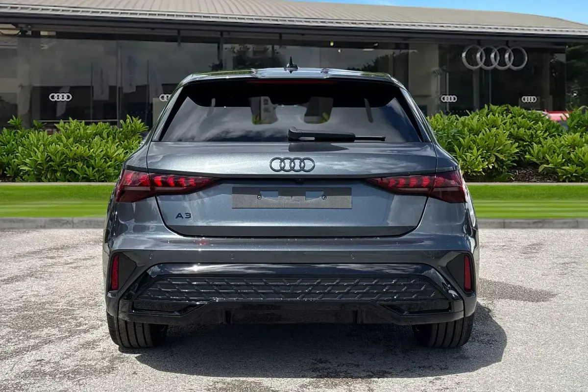New Audi A3 Sportback Black Edition 2026 Grey Hatchback