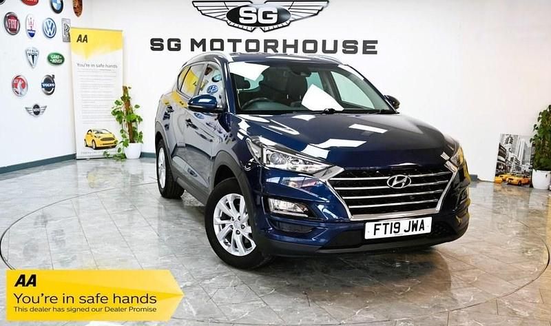 Used Hyundai Tucson SE 136 HP (100 kW) 2019 Blue SUV