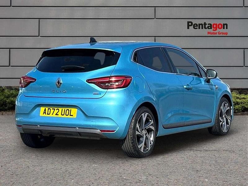 Używany Renault Clio V RS Line 138 KM (101 kW) 2022 Niebieski Hatchback
