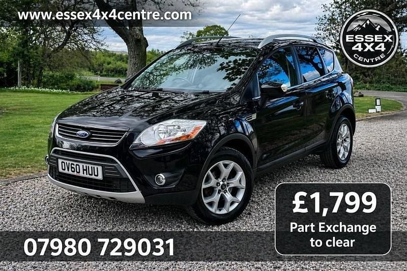 Used Ford Kuga Zetec 140 HP (102 kW) 2010 Black SUV