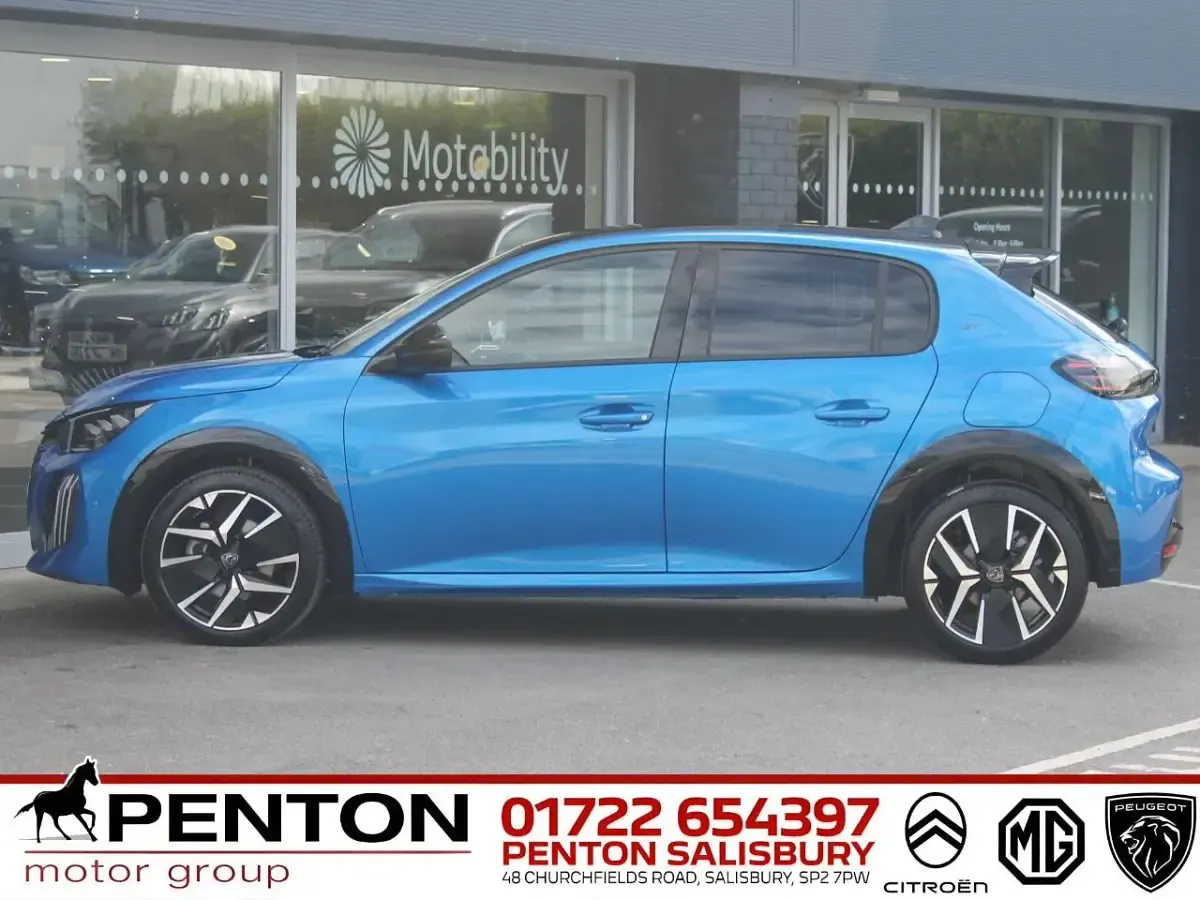 New Peugeot 208 Premium 145 HP (106 kW) 2026 Blue Hatchback