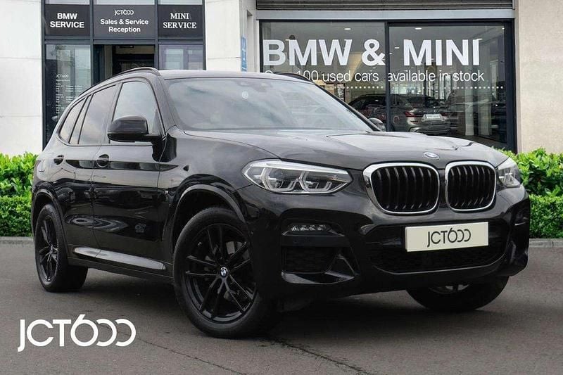 Black Used 2021 BMW X3 M Sport SUV | £30,900 (Good price) - Image 1/4