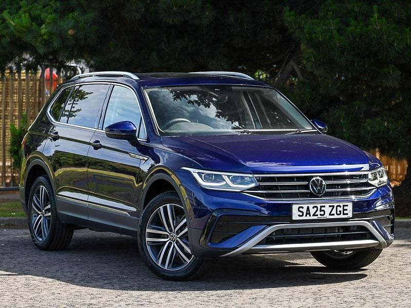 Blue New 2025 VW Tiguan Allspace Elegance SUV | £37,498 (A bit pricey) - Image 1/4