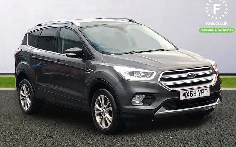 Used Ford Kuga Titanium 150 HP (110 kW) 2018 Grey SUV