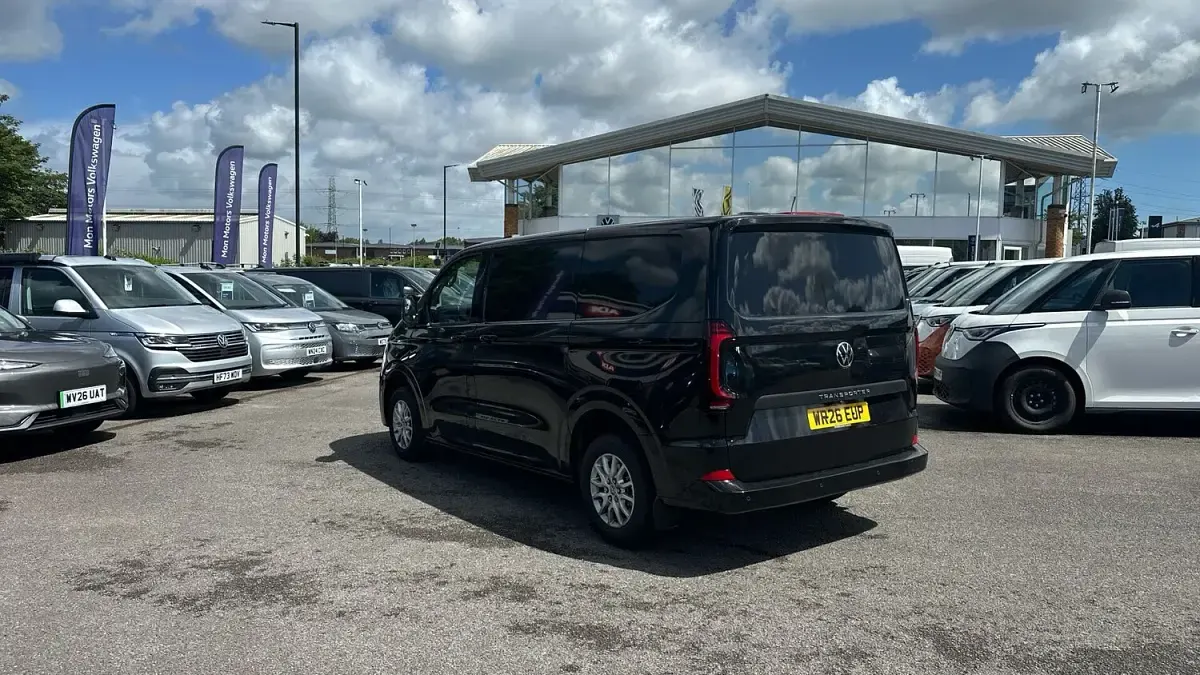 New VW T7 Pro 2026 Black Van