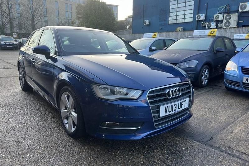 Used Audi A3 Sport 150 HP (110 kW) 2013 Blue Hatchback