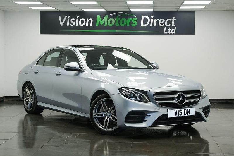 Silver Used 2016 Mercedes E220 AMG Line Premium Sedan | £10,945 - Image 1/4