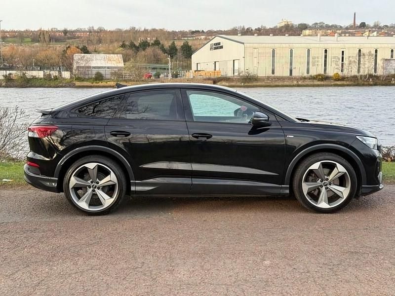 Used Audi Q4 Sportback e-tron Black Edition 219 kW (299 HP) 2023 Black SUV