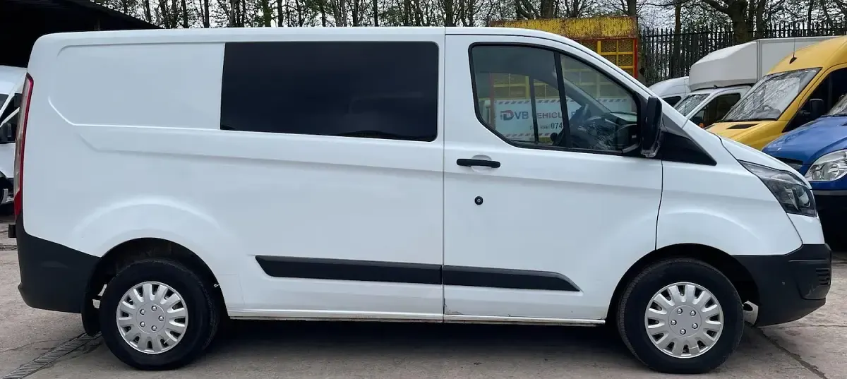 Used Ford Transit Custom 123 HP (90 kW) 2014 White Van