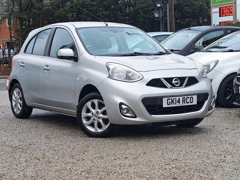 Used Nissan Micra Acenta 80 HP (58 kW) 2014 Silver Hatchback