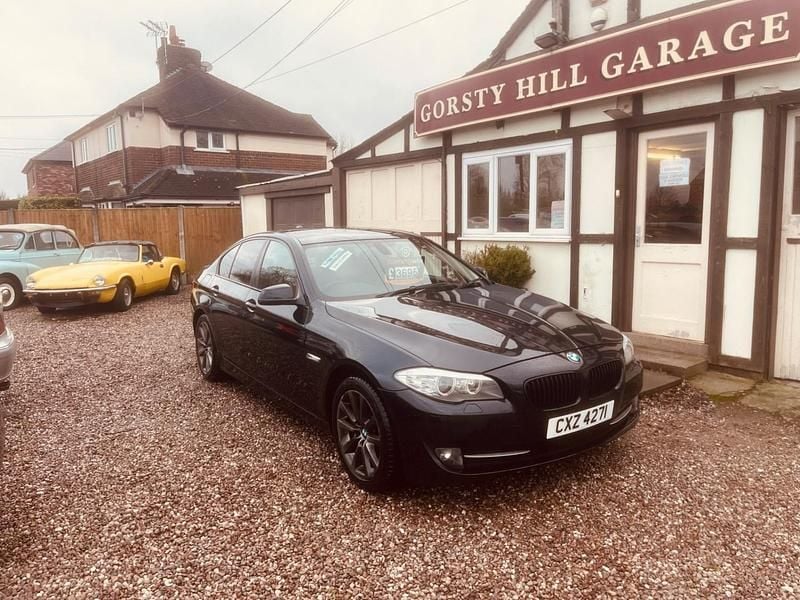 Black Used 2012 BMW 520 Sedan | £3,695 (Expensive) - Image 1/4