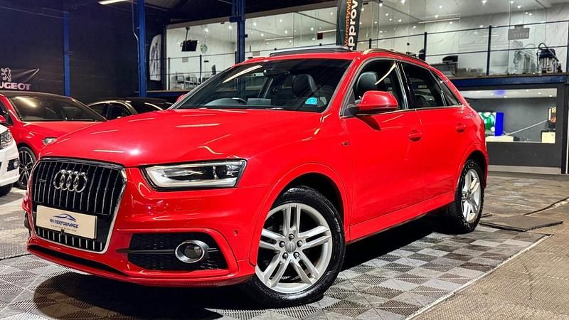 Used Audi Q3 S-Line 177 HP (130 kW) 2014 Red SUV