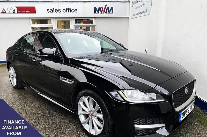 Used Jaguar XF R-Sport 180 HP (132 kW) 2020 Black Sedan