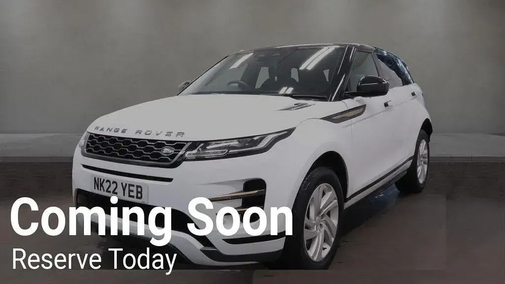 Used Land Rover Range Rover evoque R-Dynamic 2022 White SUV