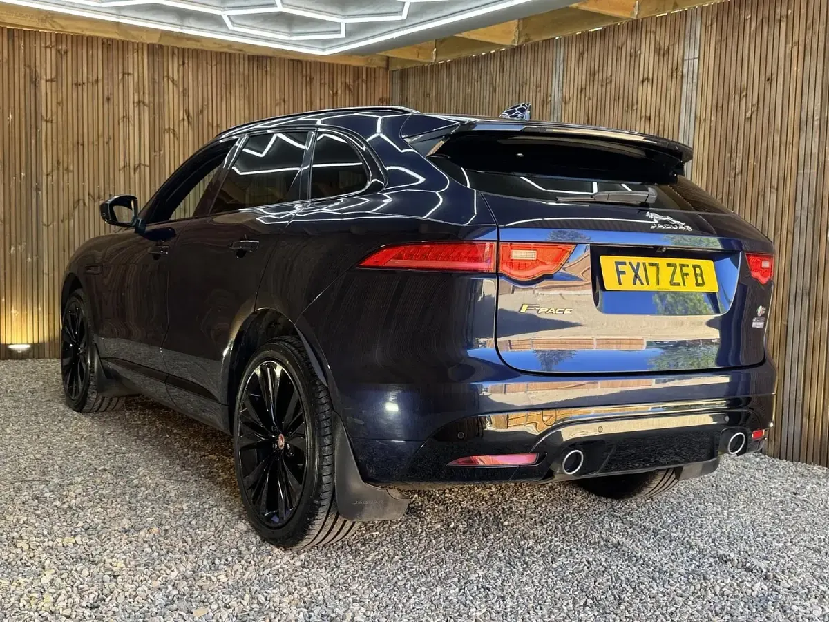 Used Jaguar F-Pace S 300 HP (220 kW) 2017 Blue SUV
