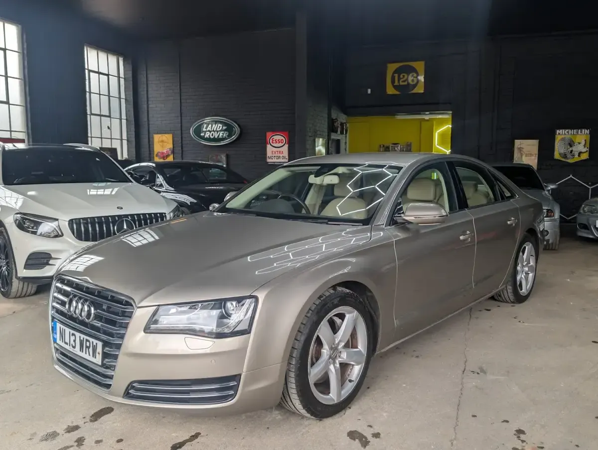Used Audi A8 2013 Beige Sedan