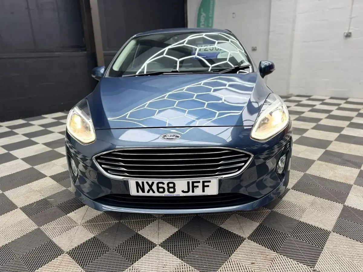 Used Ford Fiesta Titanium X 125 HP (91 kW) 2018 Blue Hatchback