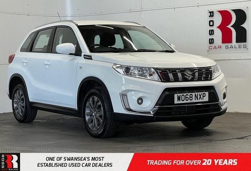 White Used 2019 Suzuki Vitara SZ4 SUV | £8,295 (Fair price) - Image 1/4