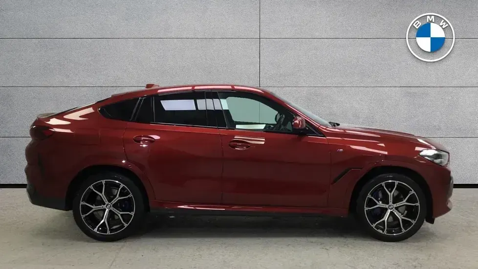 Used BMW X6 M Sport 282 HP (207 kW) 2023 Red SUV