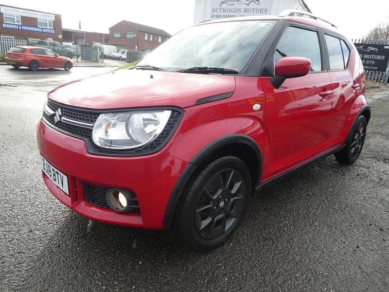 Red Used 2018 Suzuki Ignis SZ-T Hatchback | £5,990 (Fair price) - Image 1/4