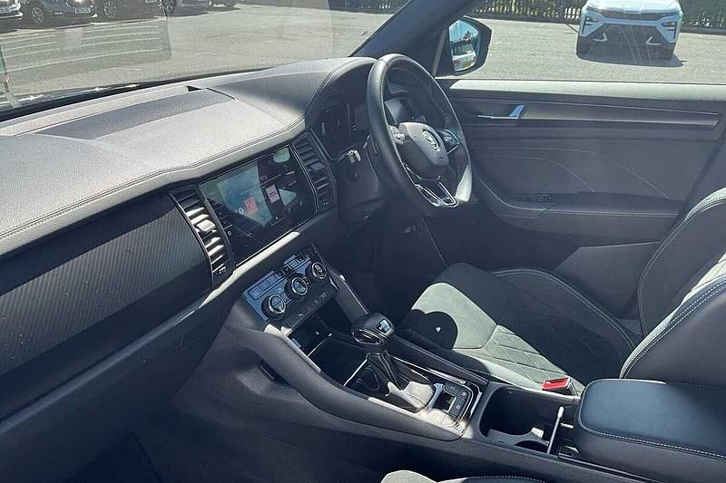 Used Skoda Kodiaq SportLine 150 HP (110 kW) 2023 Black SUV