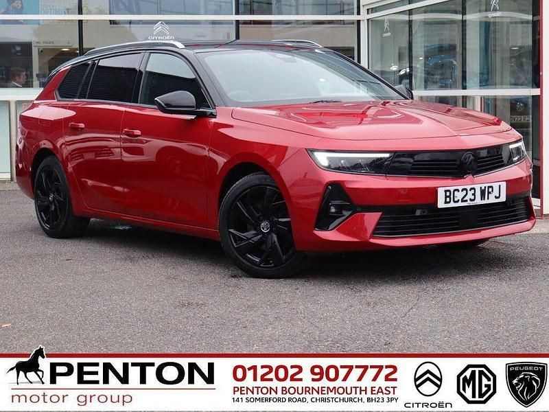 Red Used 2023 Vauxhall Astra S Estate | £17,990 (Fair price) - Image 1/4