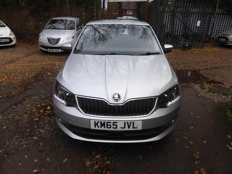 Used Skoda Fabia SE L 110 HP (80 kW) 2015 Silver Hatchback