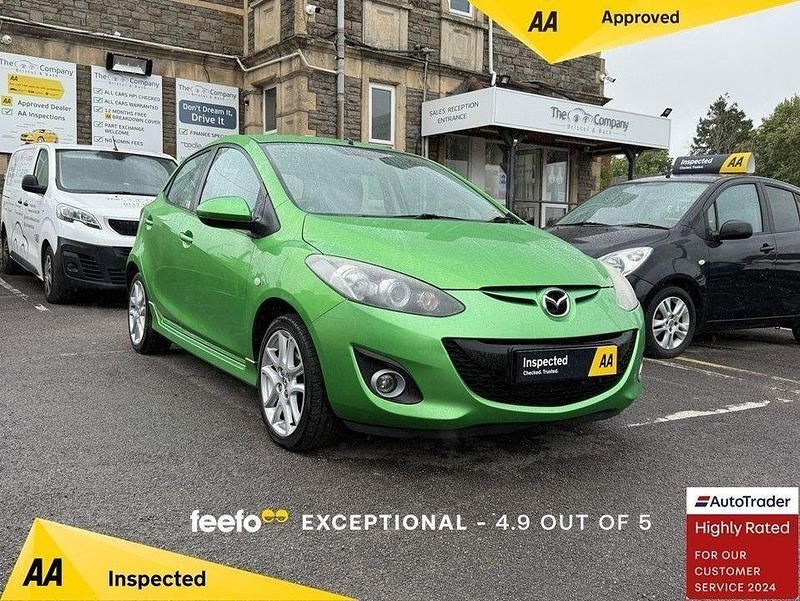 Green Used 2011 Mazda 2 Hatchback | £3,850 (Fair price) - Image 1/4