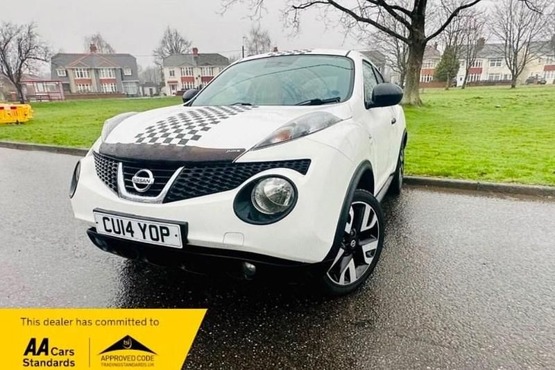 Used Nissan Juke N-TEC 2014 White SUV