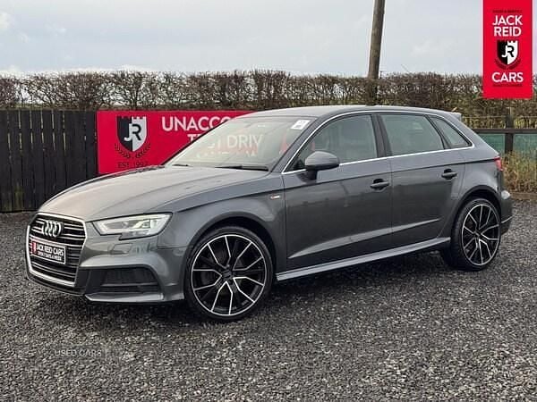 Used Audi A3 S-Line 2019 Grey Hatchback