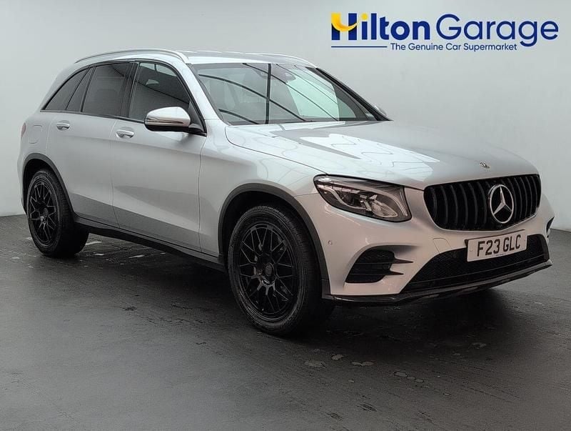 Silver Used 2018 Mercedes GLC220 AMG line SUV | £15,850 (Good price) - Image 1/4