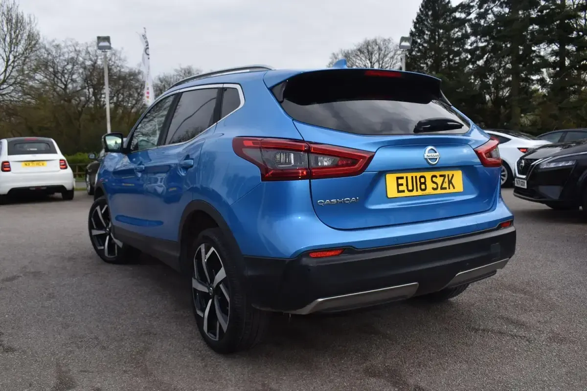 Used Nissan Qashqai Tekna+ 115 HP (84 kW) 2018 Blue SUV