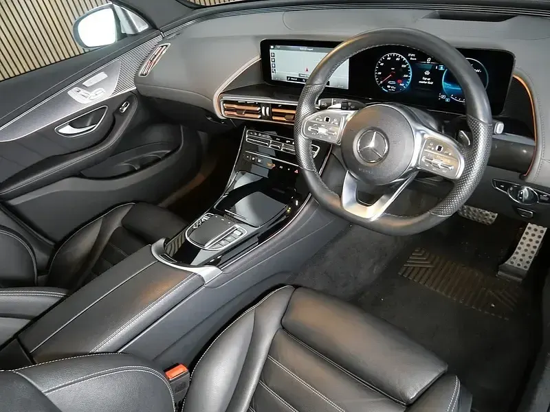 Used Mercedes EQC400 AMG line 300 kW (408 HP) 2020 White SUV