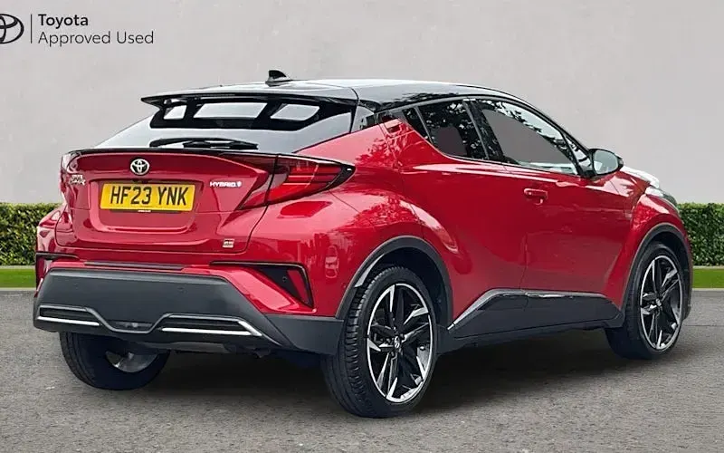 Used Toyota C-HR Sport 122 HP (89 kW) 2023 Red SUV