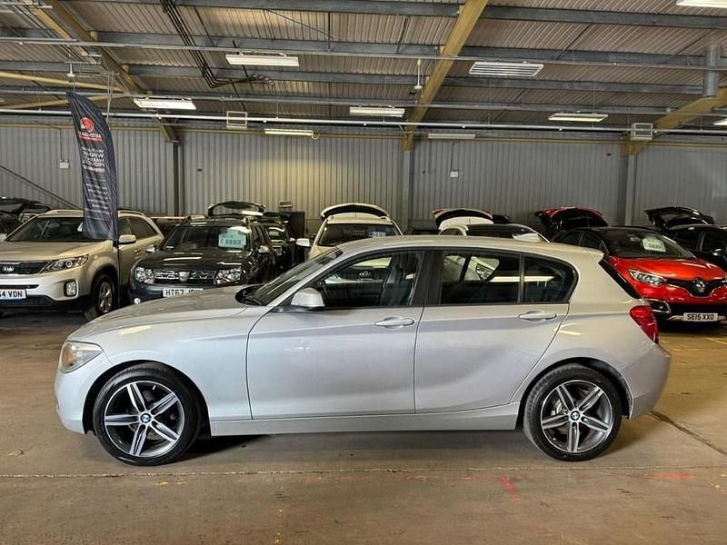 Used BMW 116 Sport Line 116 HP (85 kW) 2014 Silver Hatchback