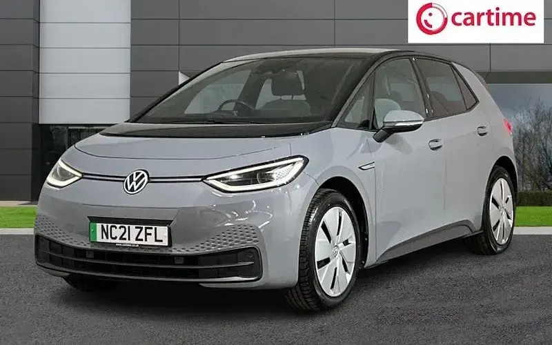 Used VW ID.3 Pro Performance 150 kW (204 HP) 2021 Grey Hatchback