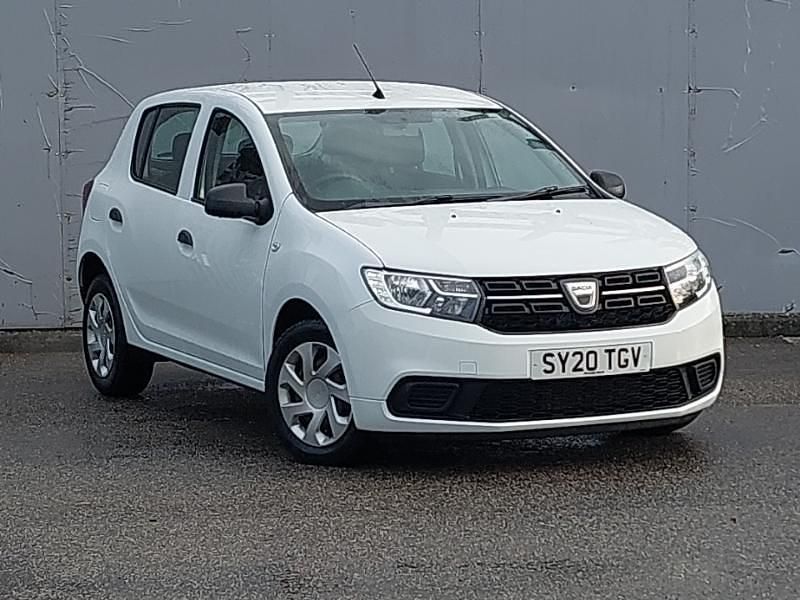 White Used 2020 Dacia Sandero Essentiel Hatchback | £6,198 (Super price) - Image 1/4