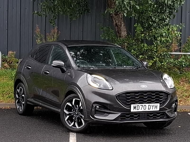 Grey Used 2021 Ford Puma ST-Line X Hatchback | £14,998 (Fair price) - Image 1/4