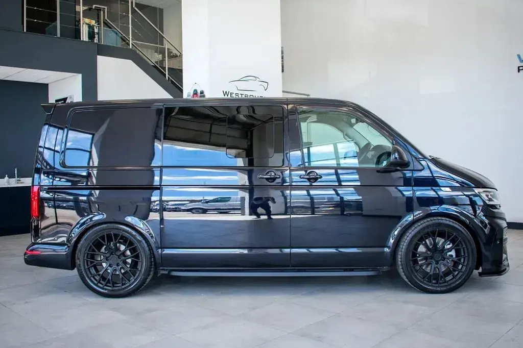 Used VW T7 Highline 204 HP (150 kW) 2024 Black Van
