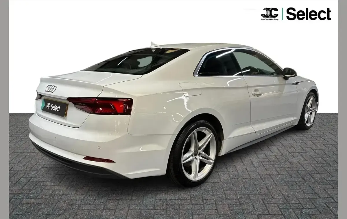 Used Audi A5 S-Line 147 HP (108 kW) 2018 White Coupe