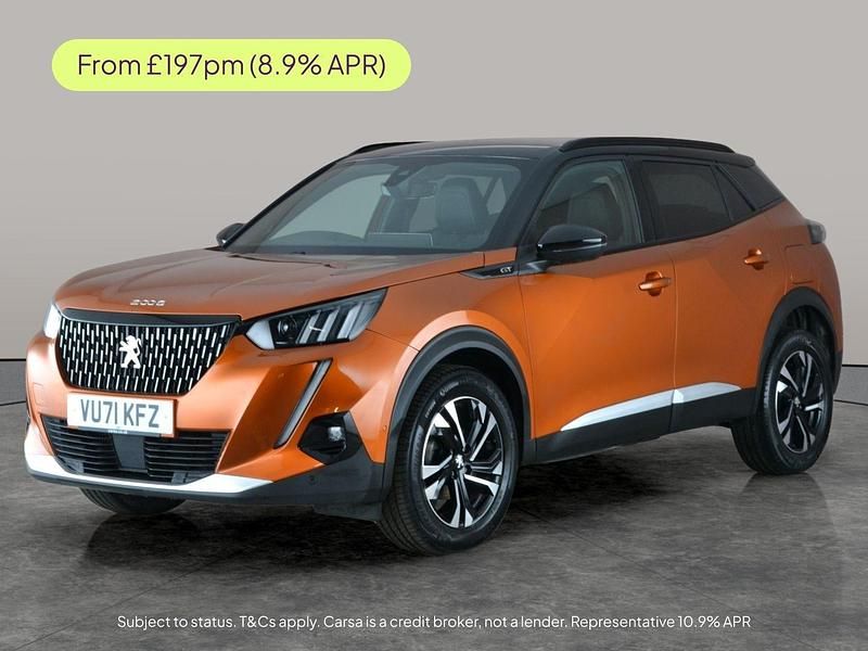 Orange Used 2021 Peugeot 2008 GTi SUV | £14,340 (Fair price) - Image 1/3